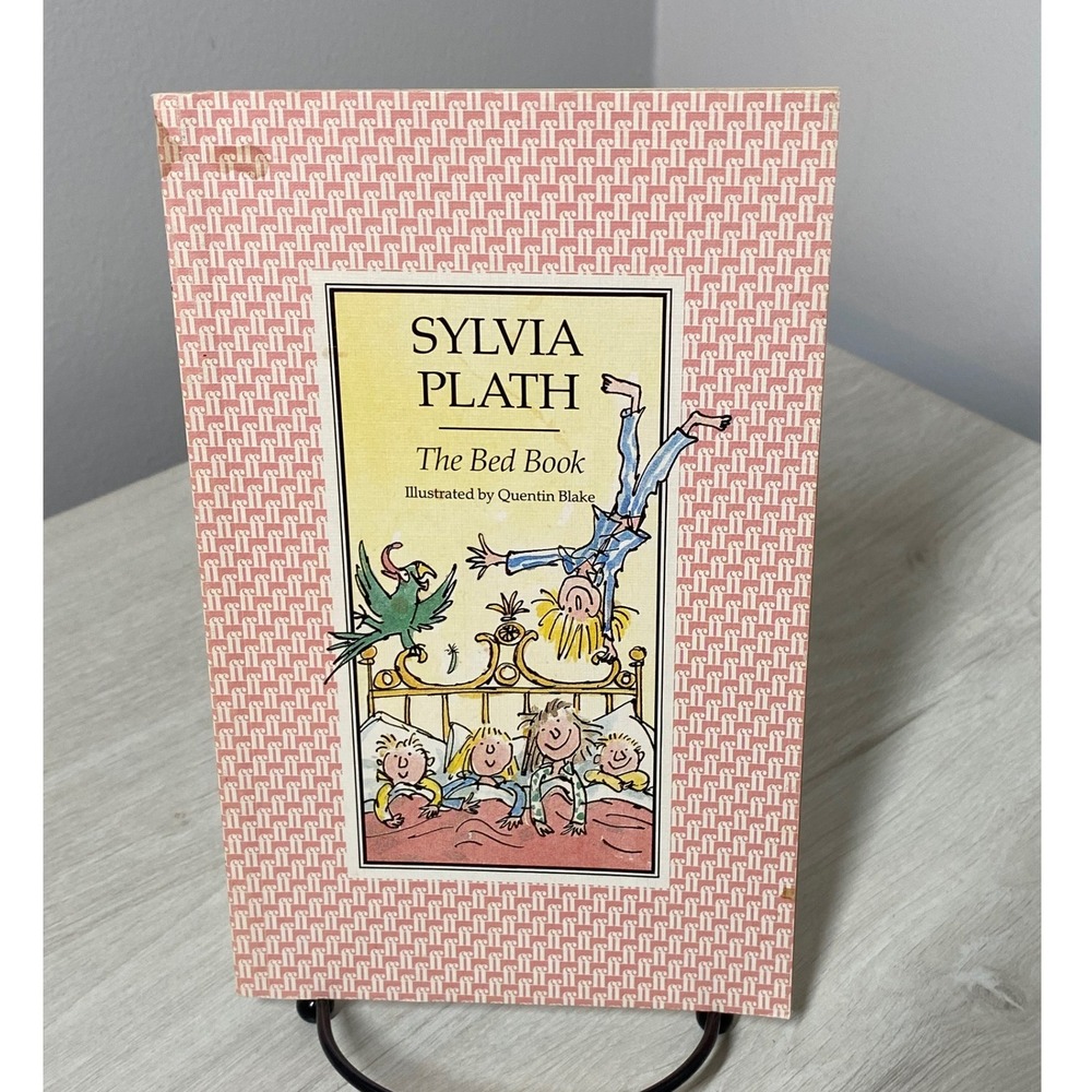RARE Sylvia Plath The Bed Book Faber 1986 Quentin Blake Illustrated PB Kids VTG